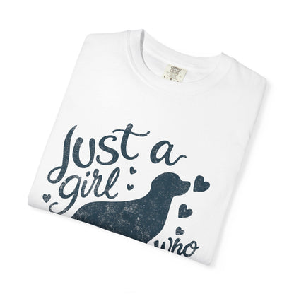 Girl Loves Labrador Premium Tee