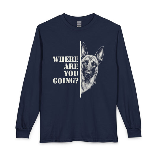 Belgian Mallinois Following Long Sleeve Navy