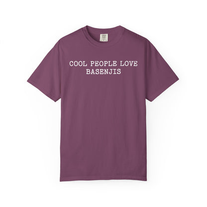 Cool People Love Basenjis Premium Tee