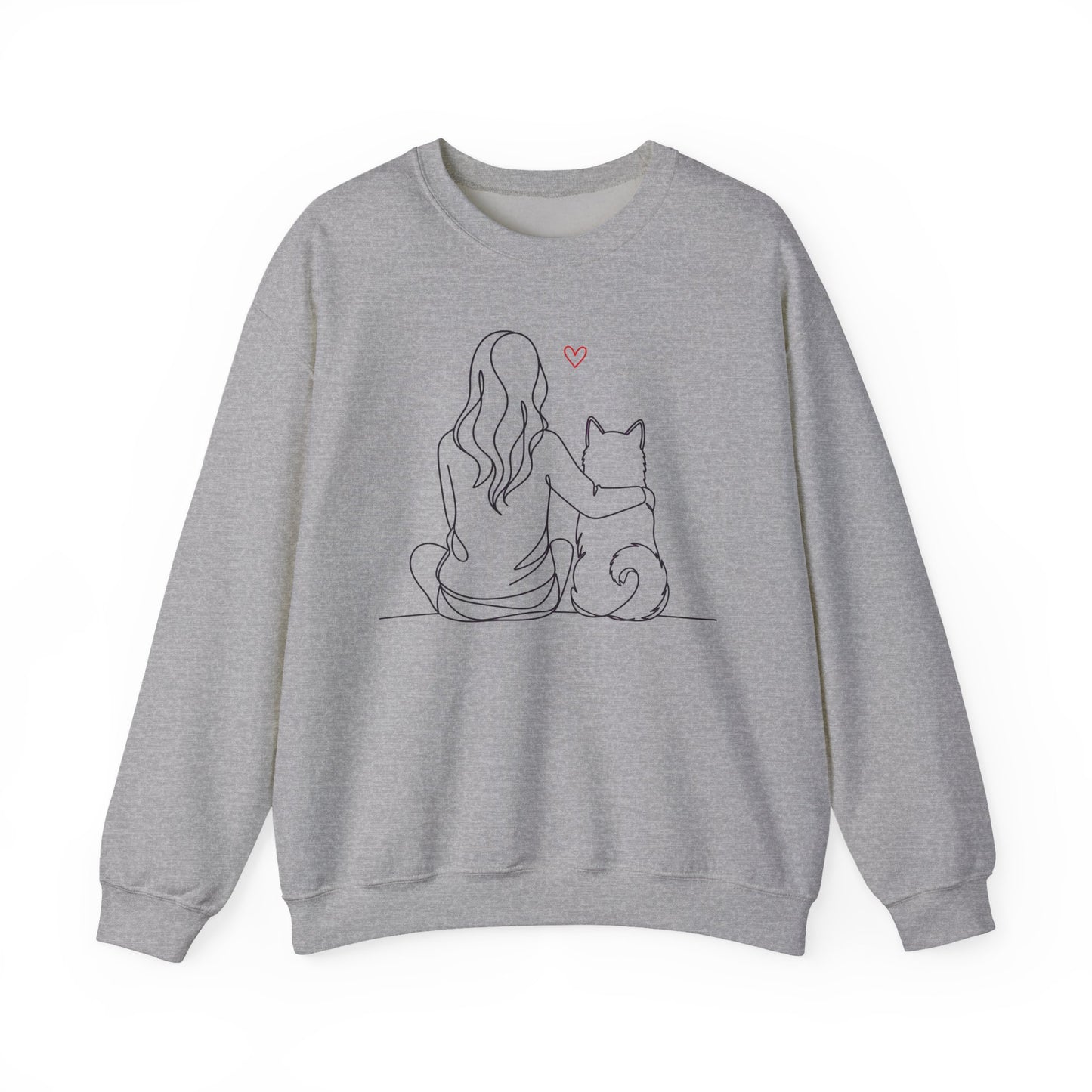 Shiba Inu Lineart Crewneck Sweatshirt