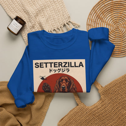 Irish Setter Setterzilla Crewneck Sweatshirt