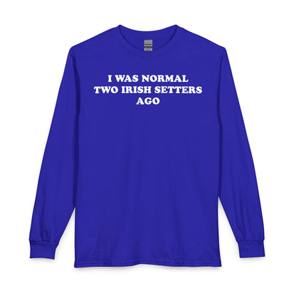 Two Irish Setters Long Sleeve