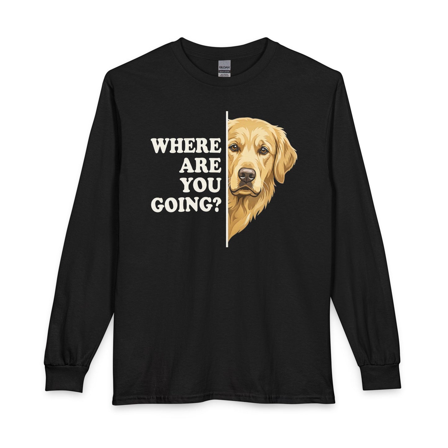Golden Retriever Following Long Sleeve