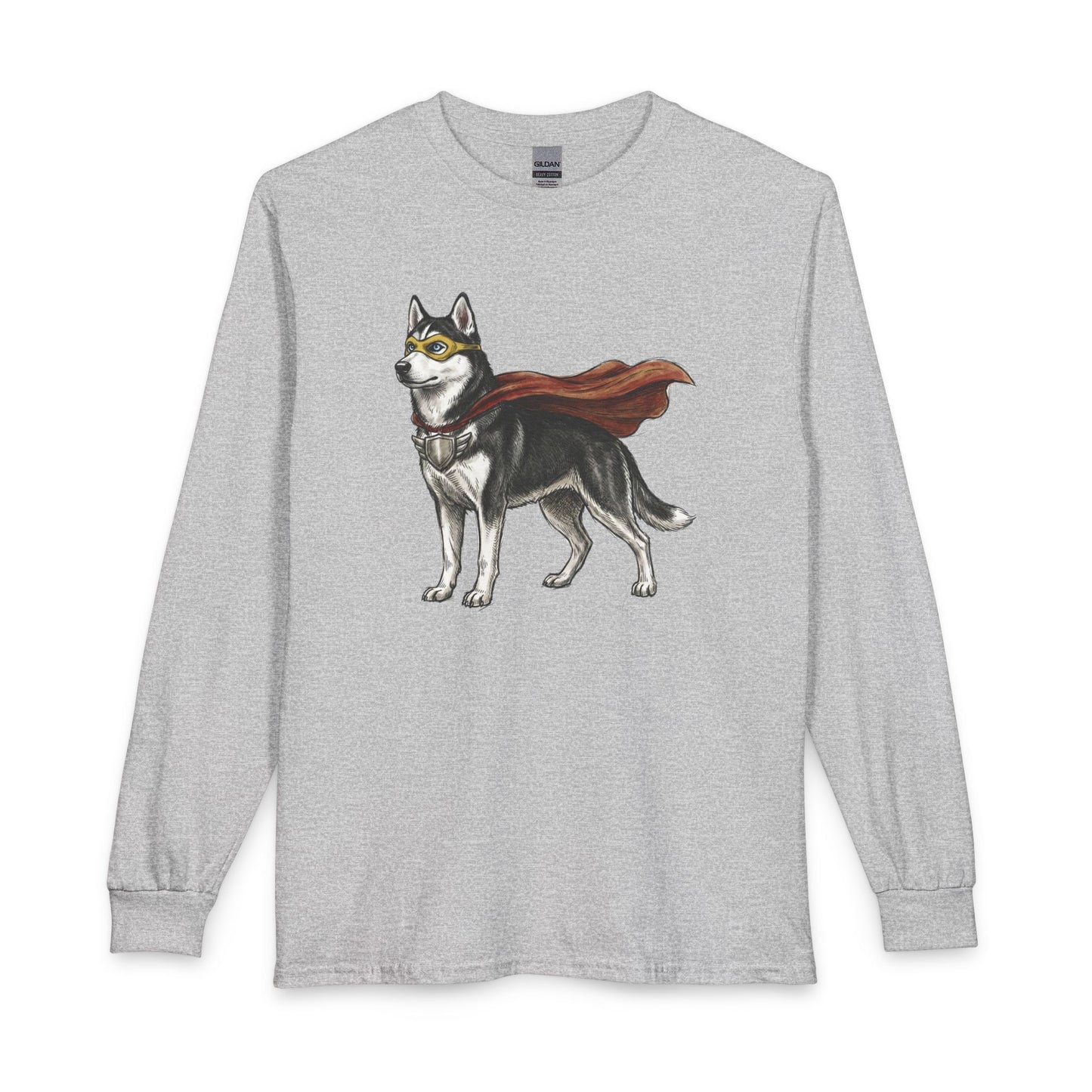 Husky Superhero Long Sleeve