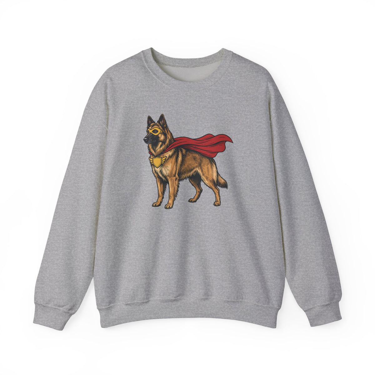 Belgian Tervuren Superhero Crewneck Sweatshirt