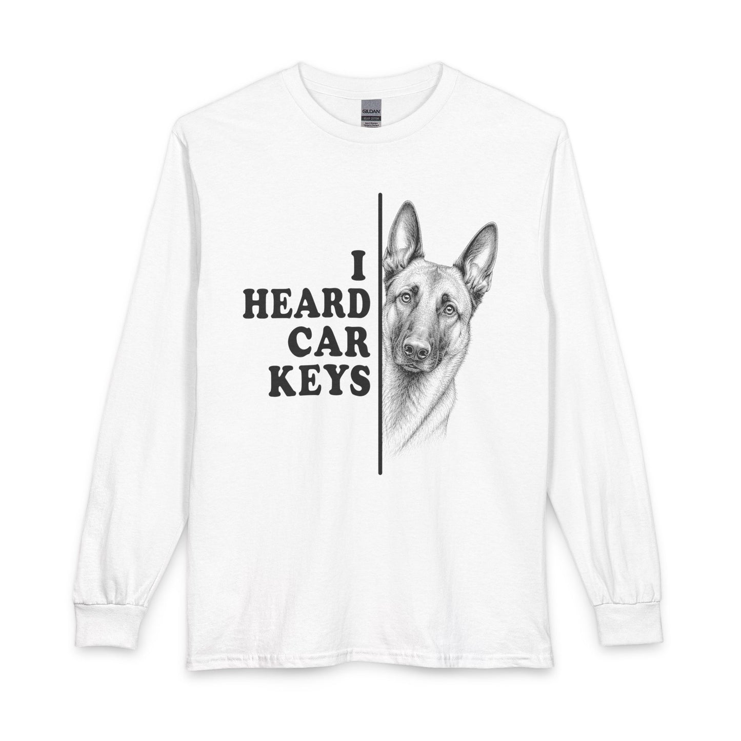 Belgian Malinois Car Keys Long Sleeve