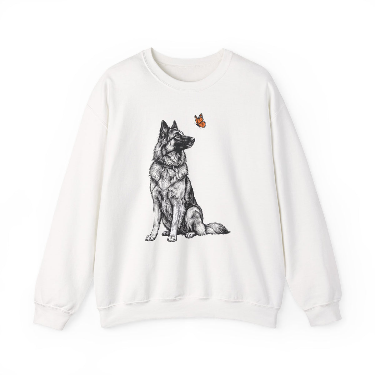 Belgian Tervuren Butterfly Crewneck Sweatshirt