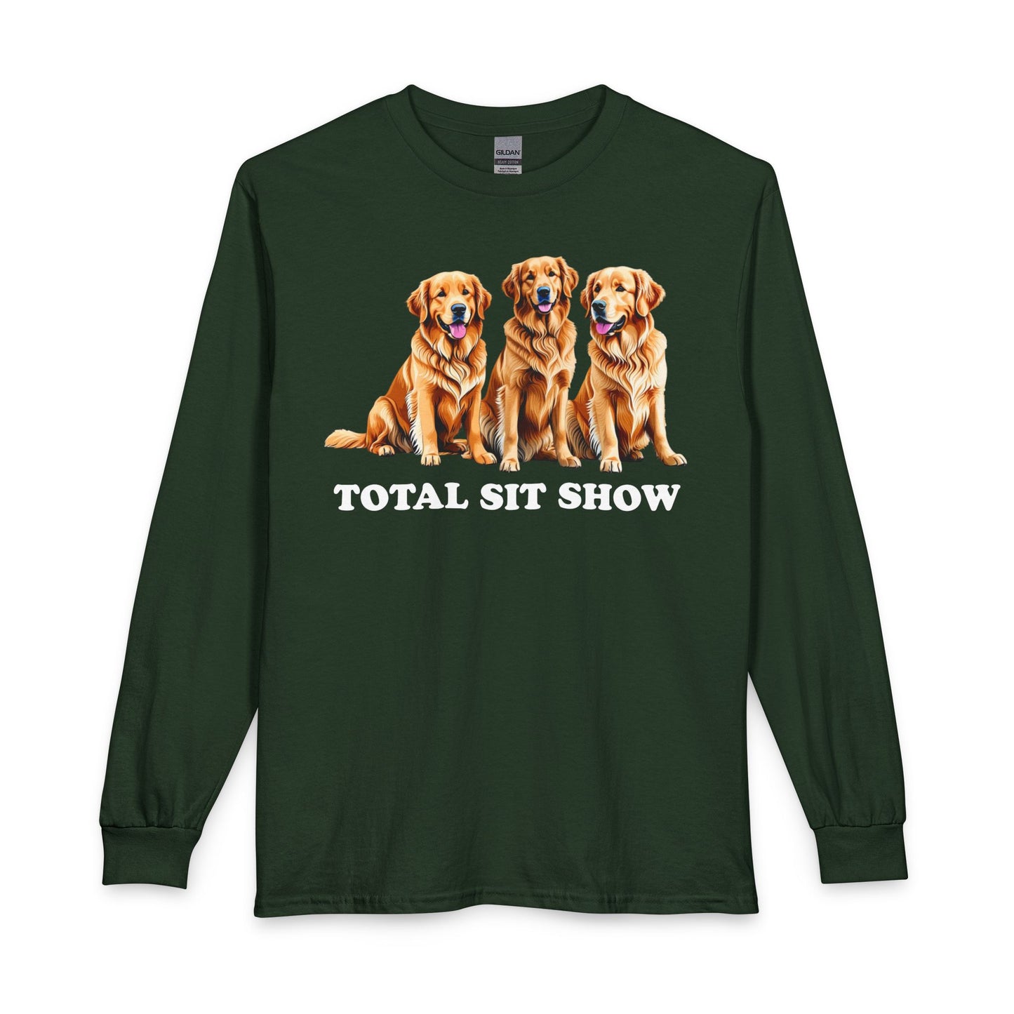 Golden Retriever Sit Show Long Sleeve
