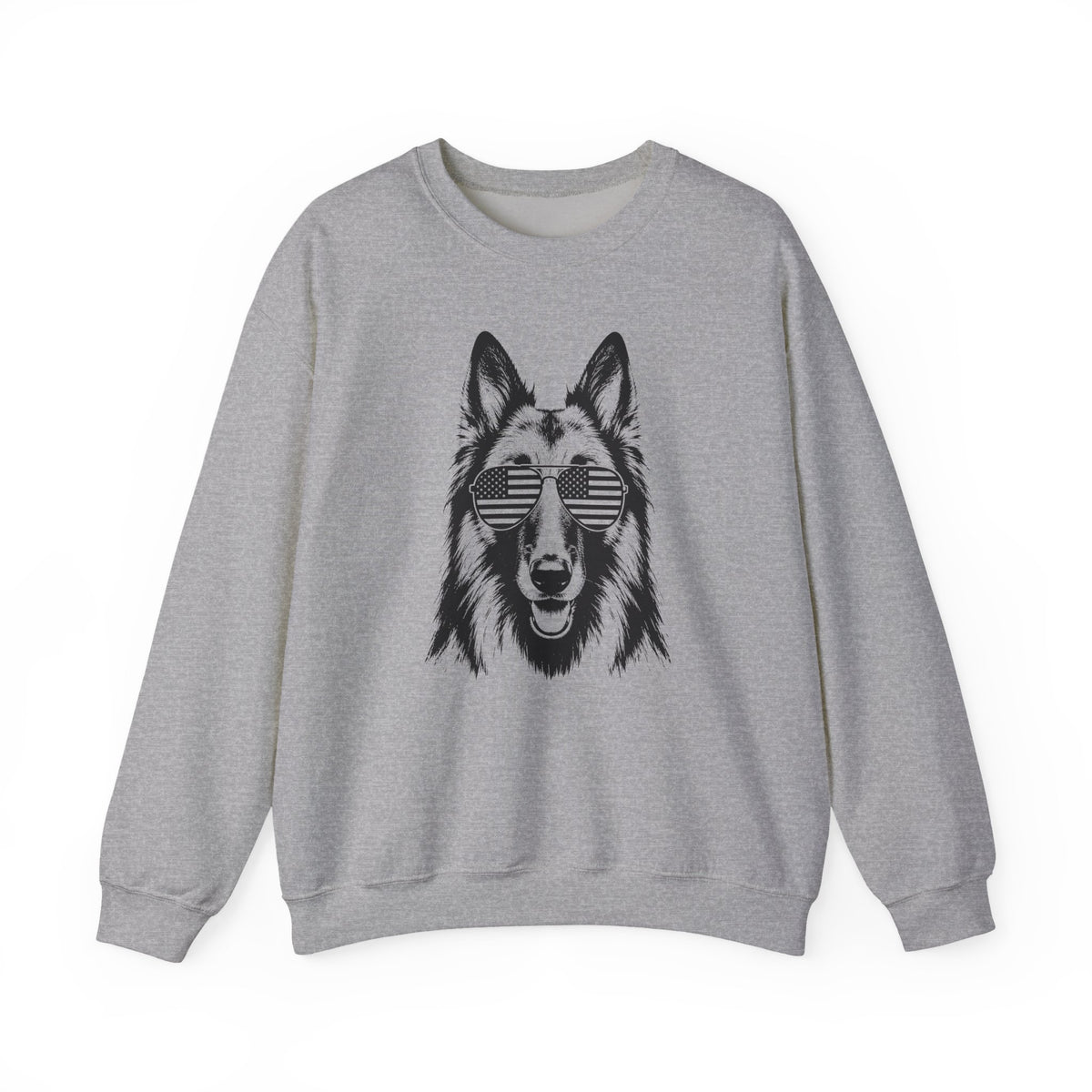 Belgian Tervuren USA Crewneck Sweatshirt