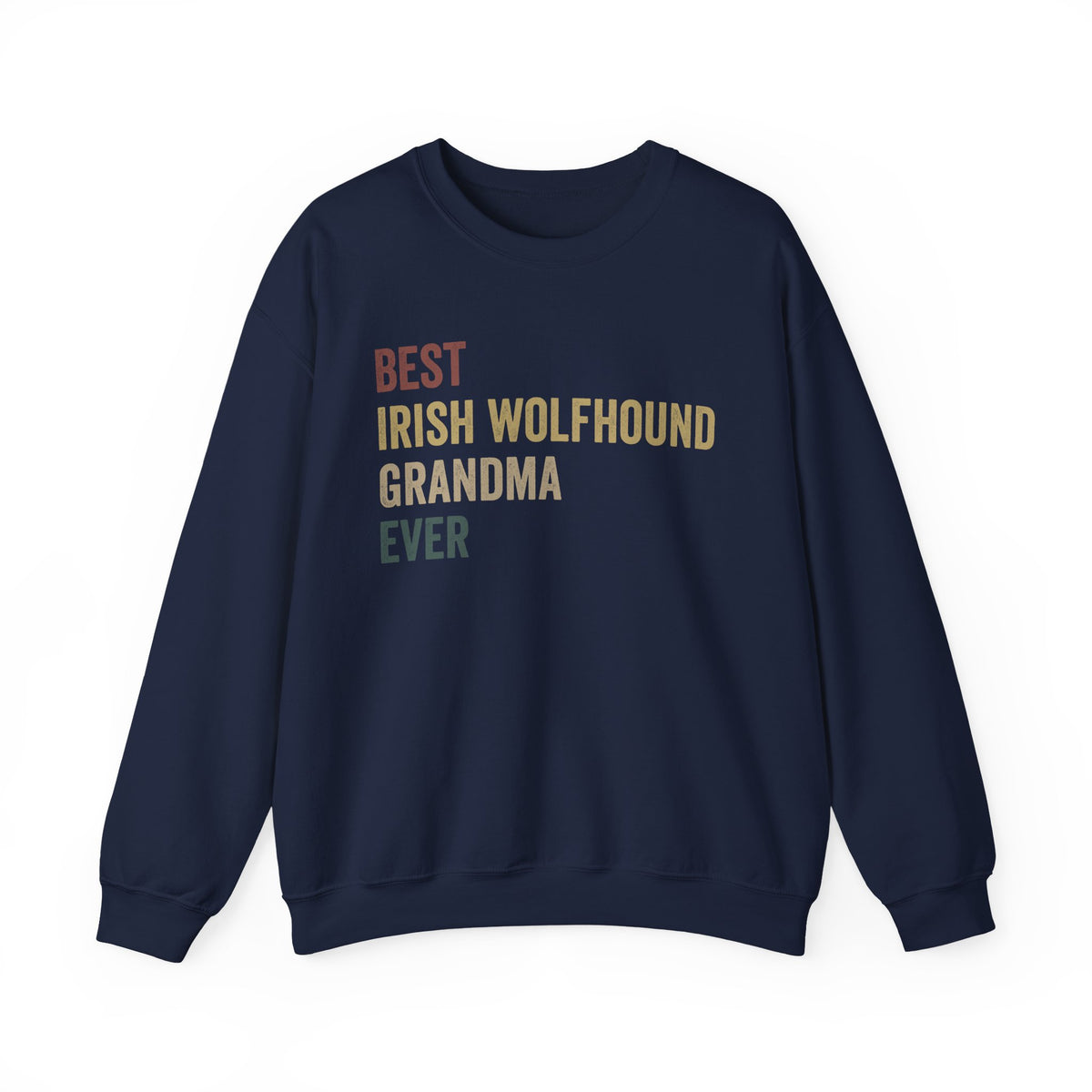 Irish Wolfhound Grandma Crewneck Sweatshirt
