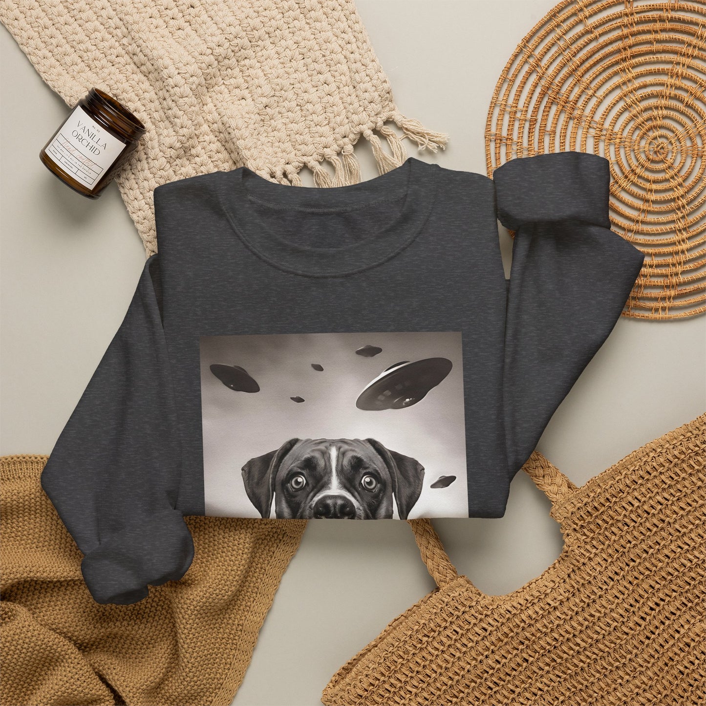 Boxer UFO Crewneck Sweatshirt