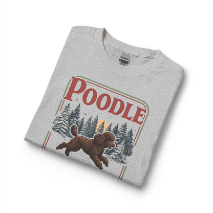 Standard Poodle Zoomies Club Chocolate Long Sleeve