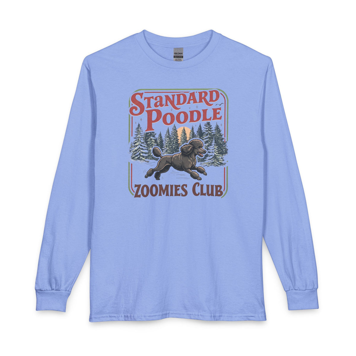 Standard Poodle Zoomies Club 2 Long Sleeve