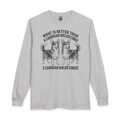 2 Cardigan Welsh Corgi Long Sleeve