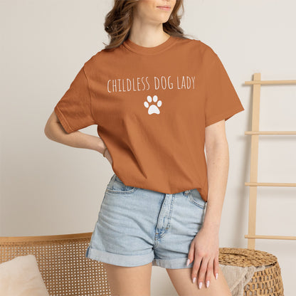 Childless Dog Lady Premium Tee