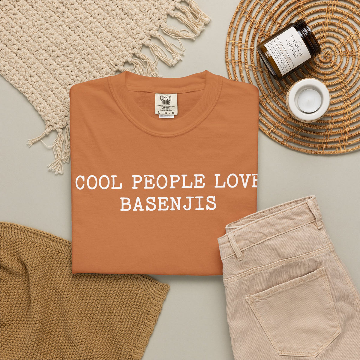 Cool People Love Basenjis Premium Tee