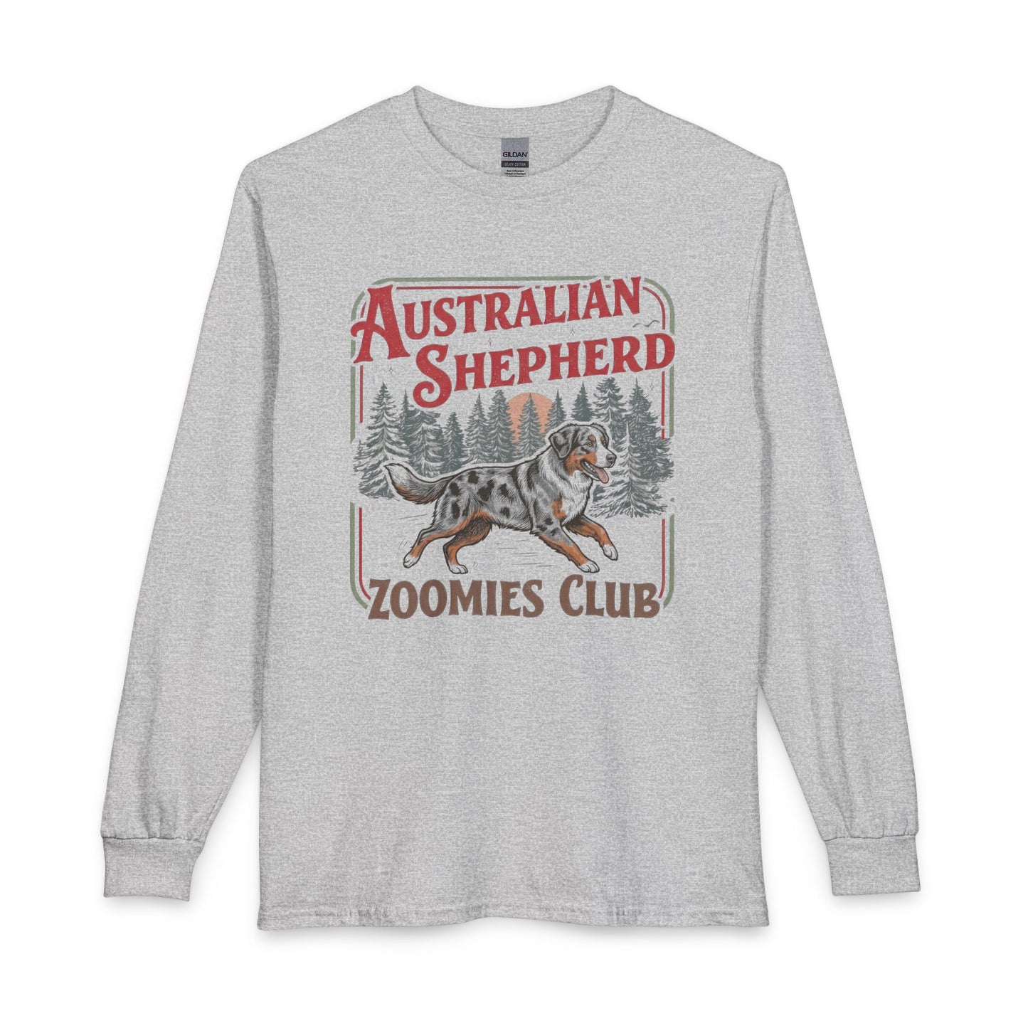 Australian Shepherd Zoomies Club Long Sleeve