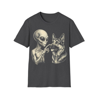 German Shepherd & Alien