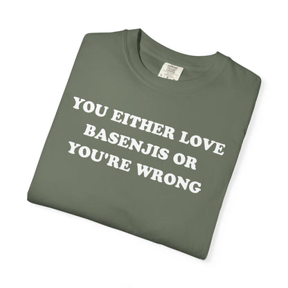 Love Basenji Premium Tee