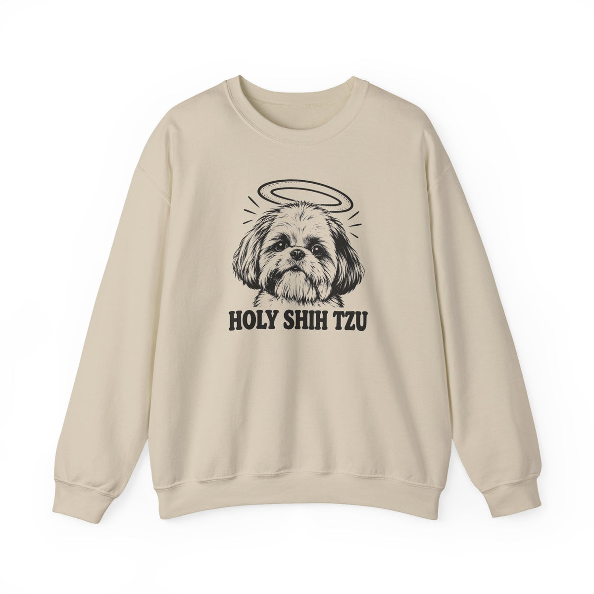 Holy Shih Tzu Crewneck Sweatshirt