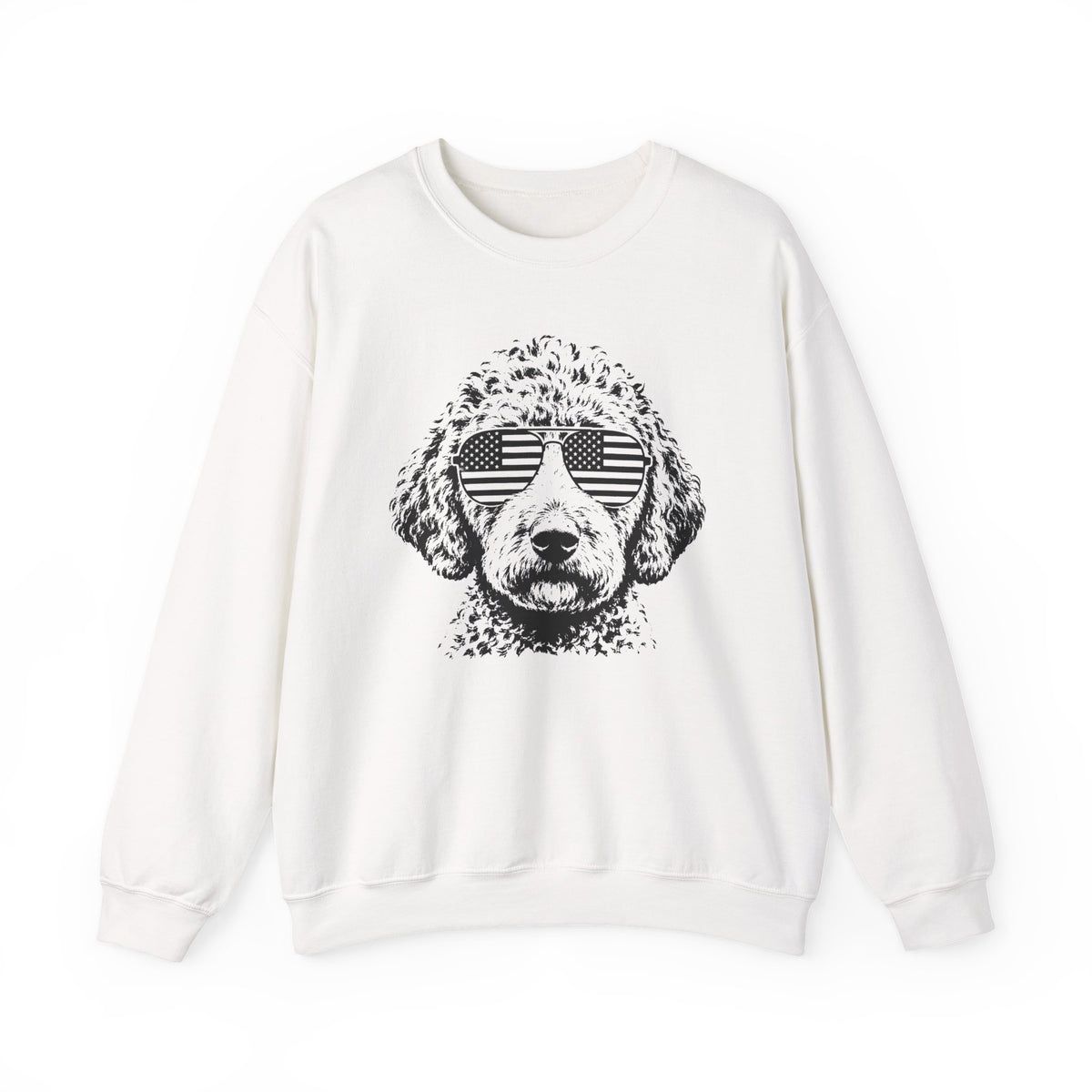 Lagotto USA Crewneck Sweatshirt White