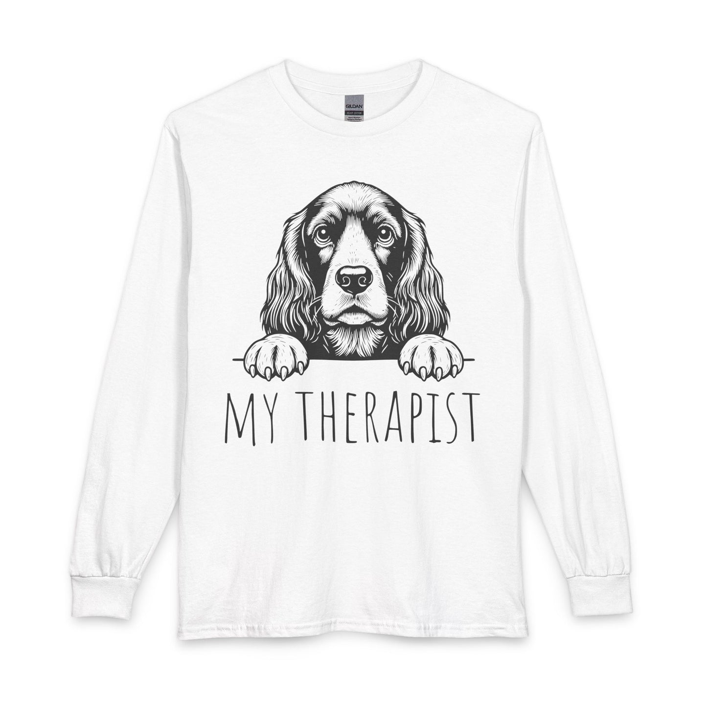 Cocker Spaniel  My Therapist Long Sleeve