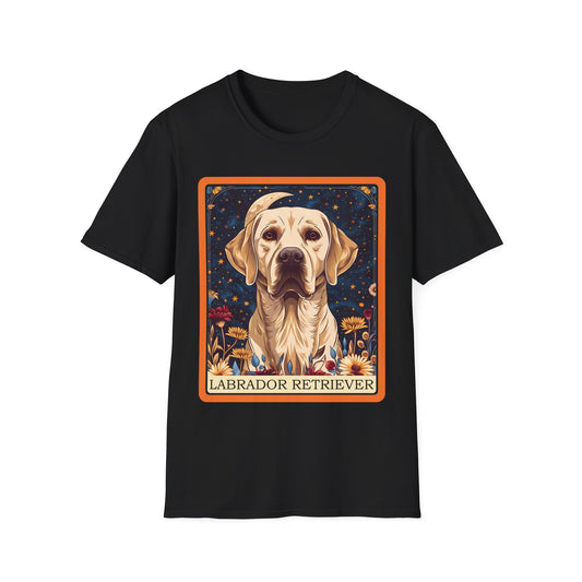 Yellow Labrador Tarot Card Tee