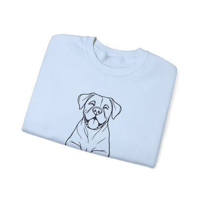 Happy Boxer Crewneck Sweatshirt