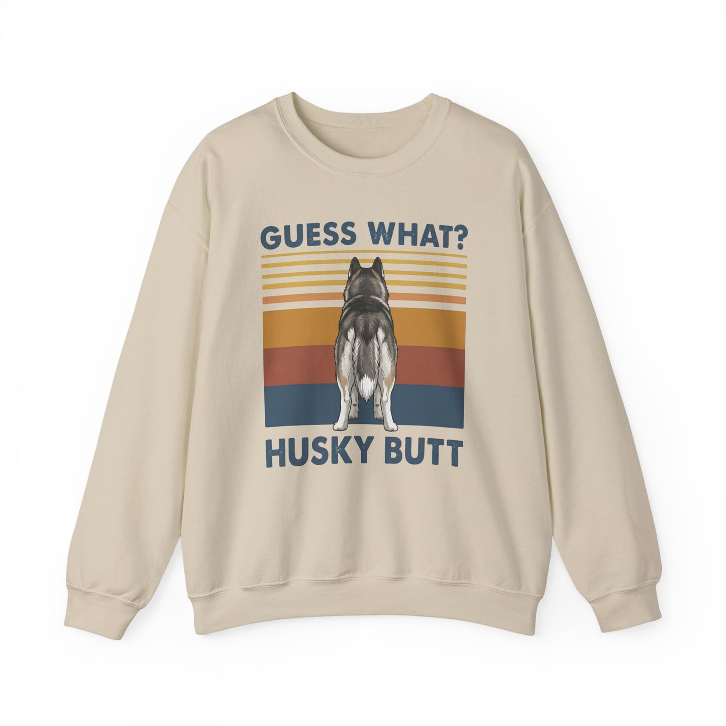 Husky Butt Crewneck Sweatshirt Sand