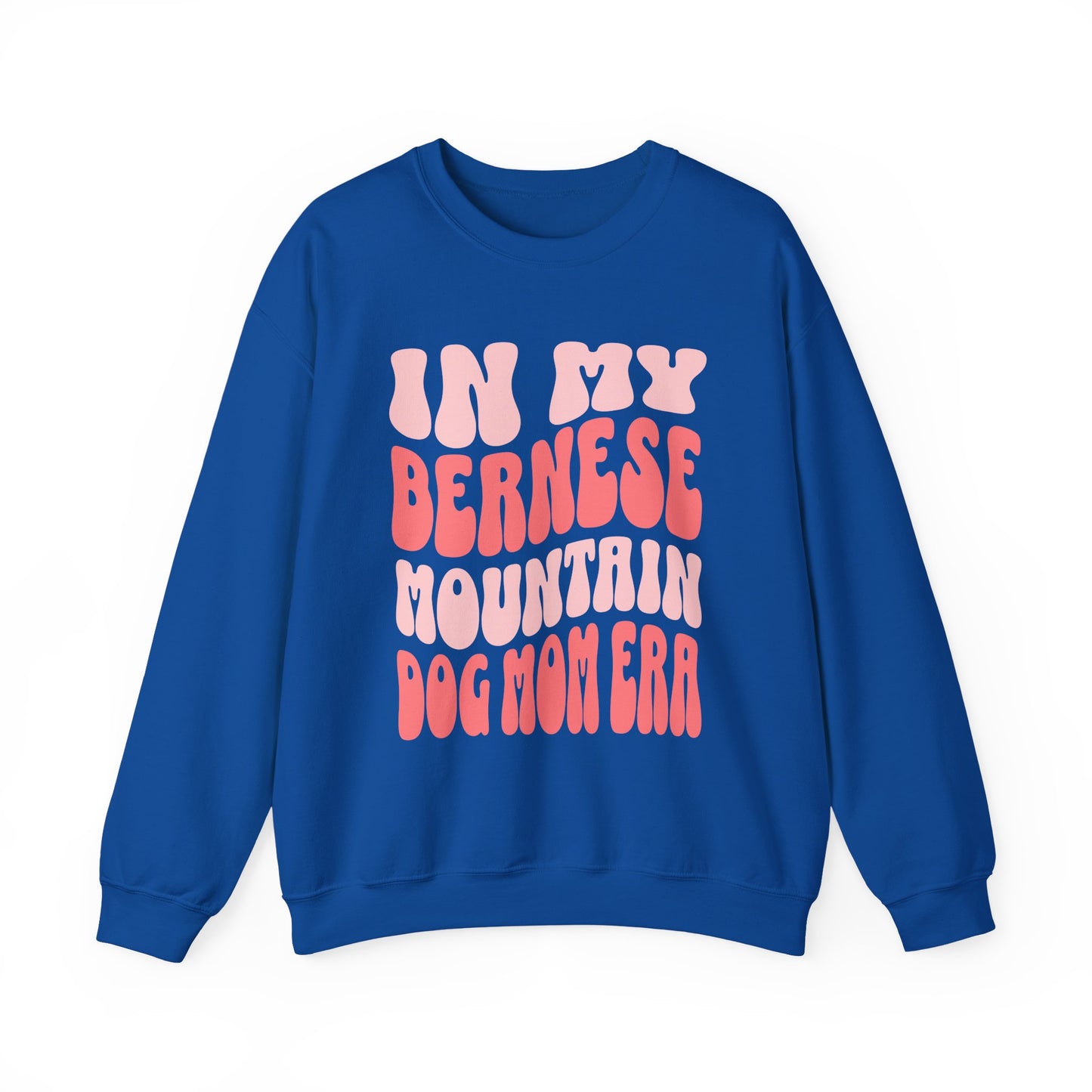 Bernese Mountain Dog Mom Crewneck Sweatshirt Royal