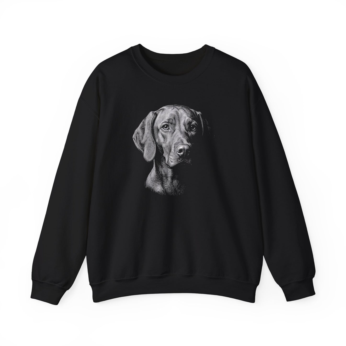 Vizsla Engraved Crewneck Sweatshirt