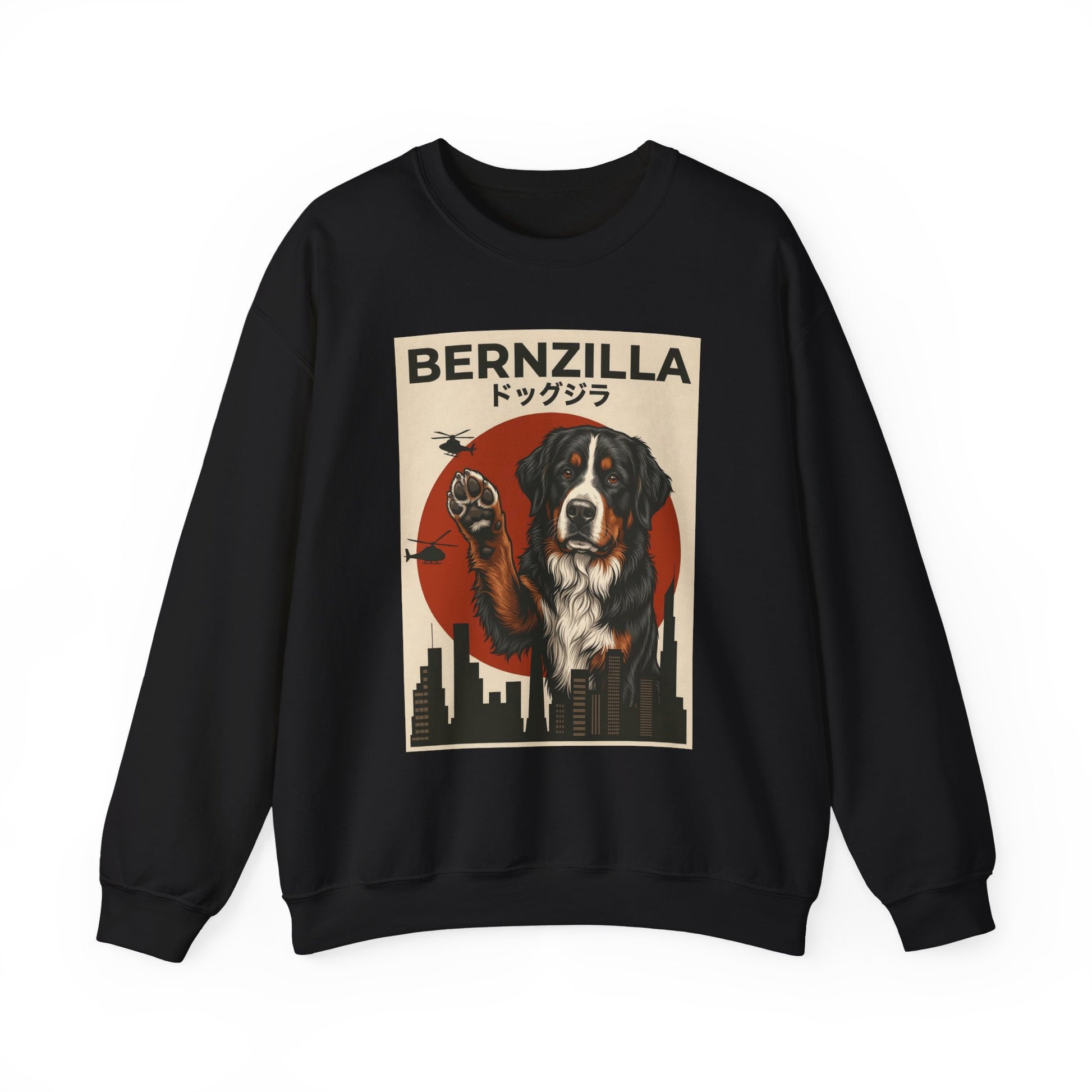 Bernzilla Crewneck Sweatshirt Black