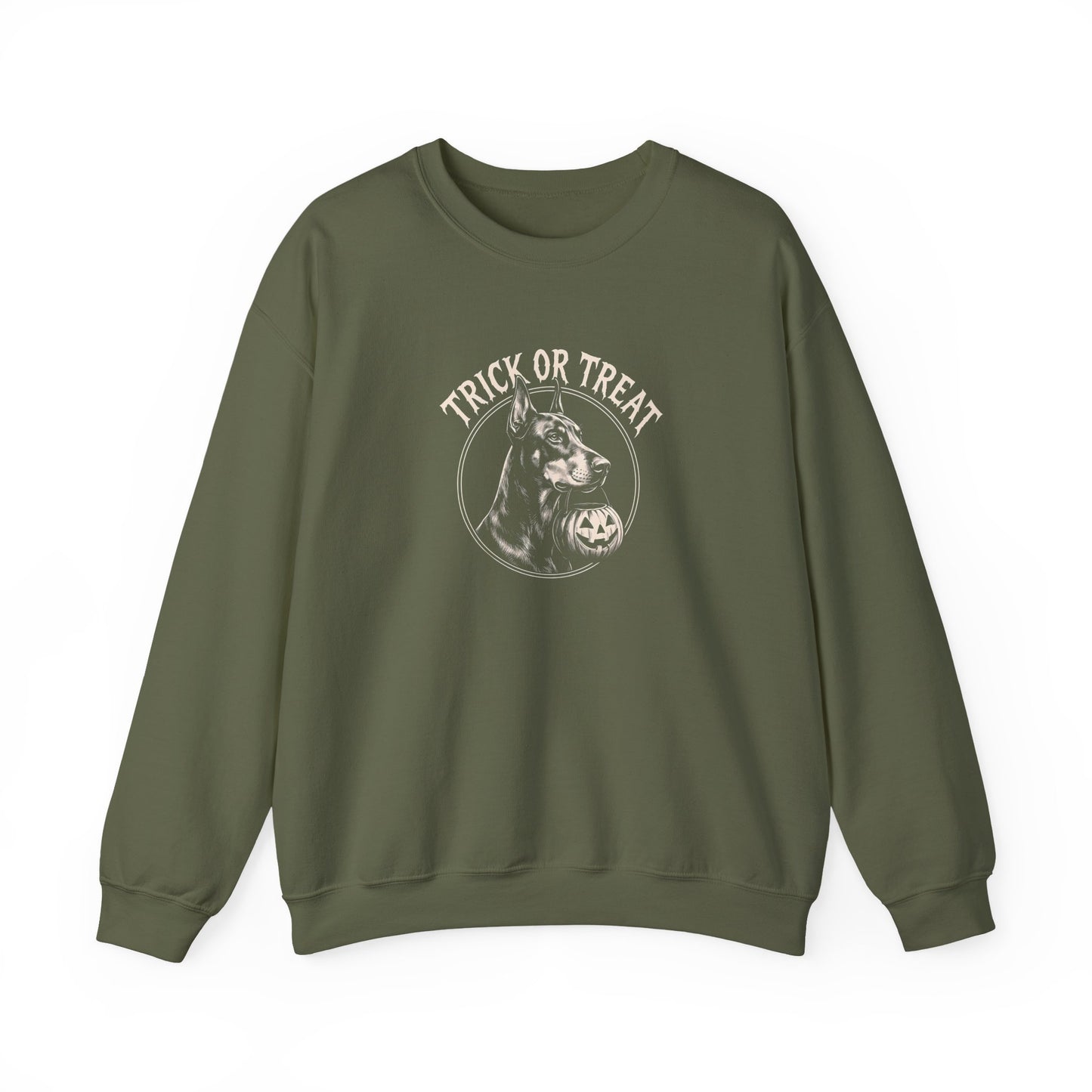 Doberman Halloween Crewneck Sweatshirt