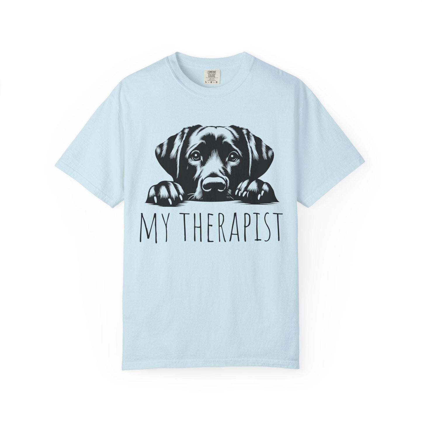 My Therapist - Comfort Colors Shirt Chambray