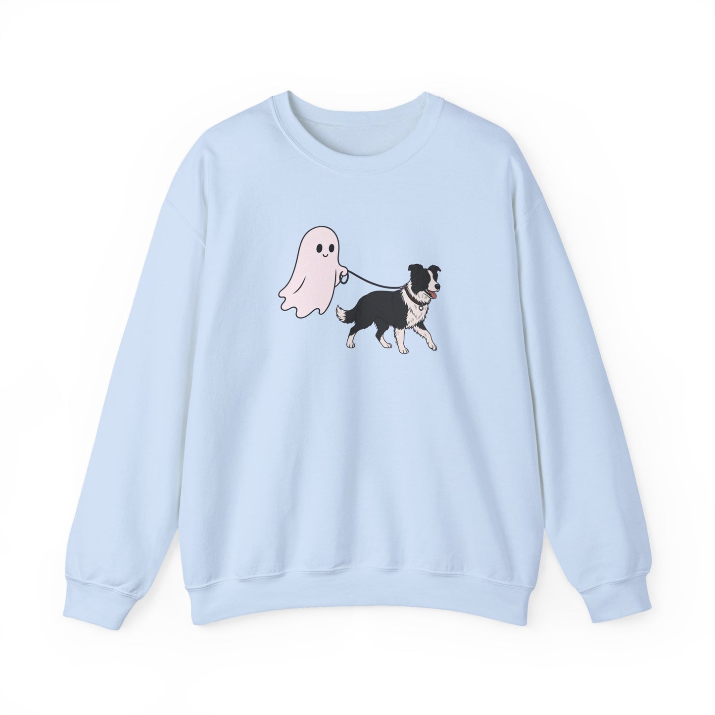Border Collie Ghost Crewneck Sweatshirt