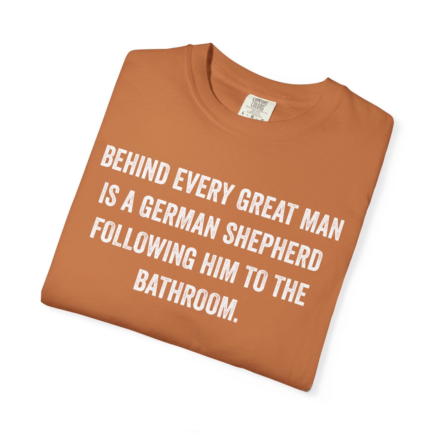 German Shepherd Dad Bathroom Premium Tee