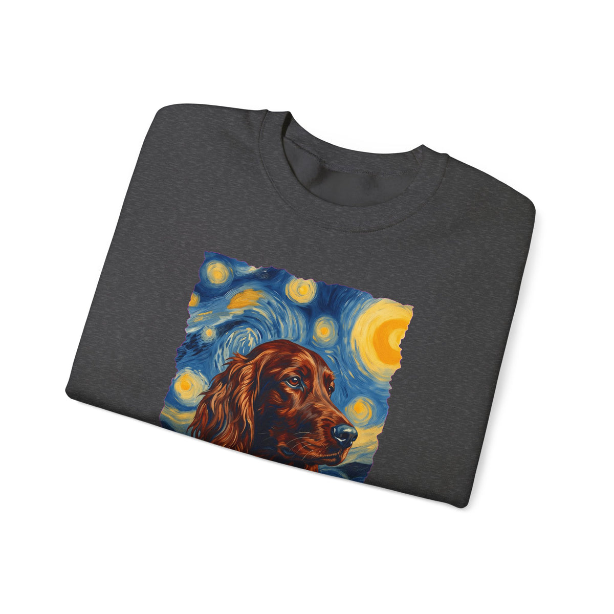 Irish Setter Van Gogh Crewneck Sweatshirt