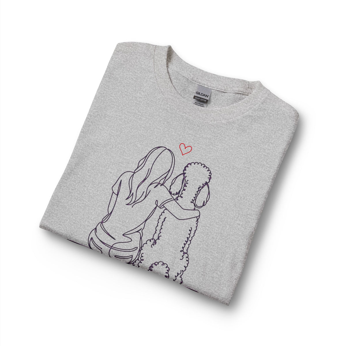 Standard Poodle Hug Long Sleeve