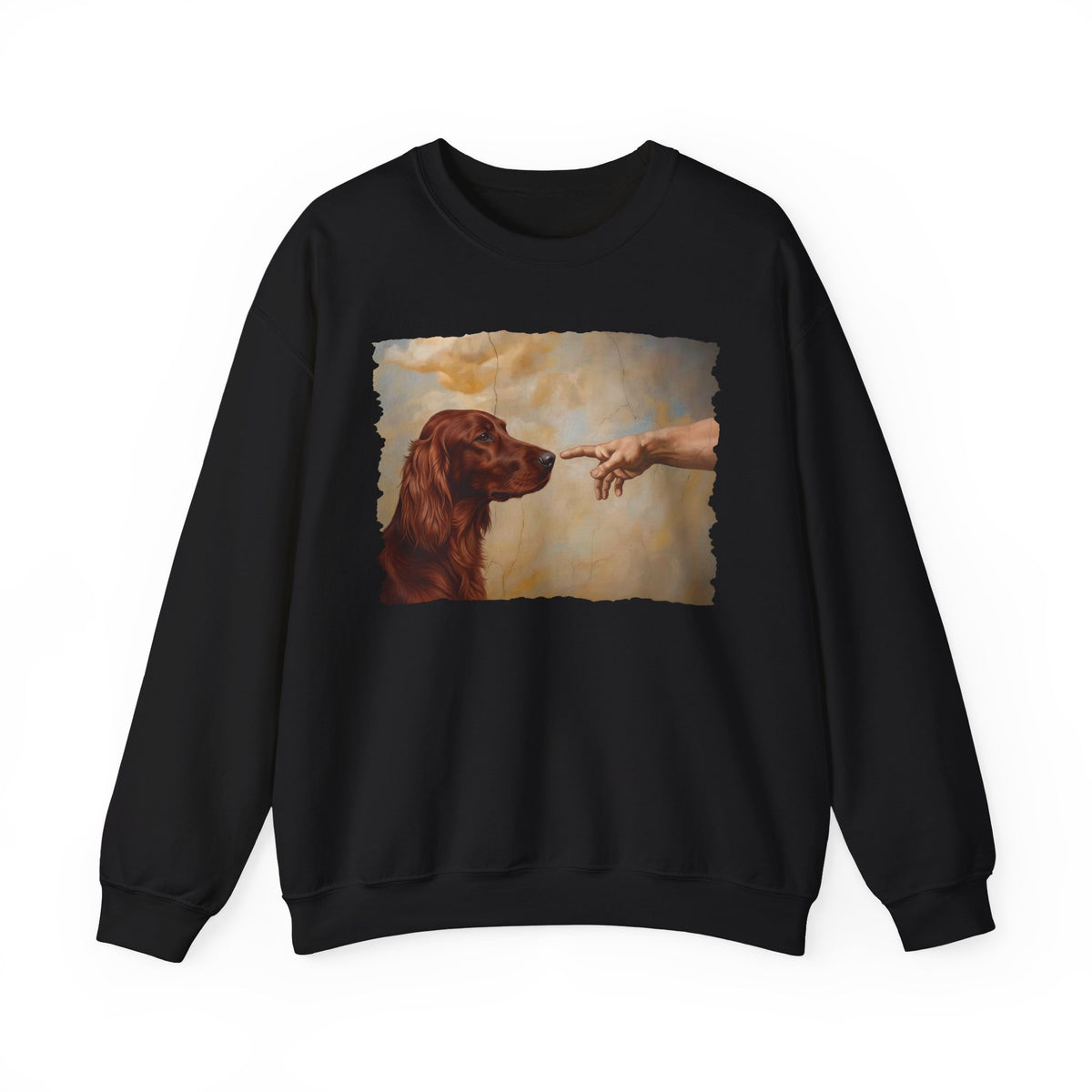 Irish Setter Creation Crewneck Sweatshirt