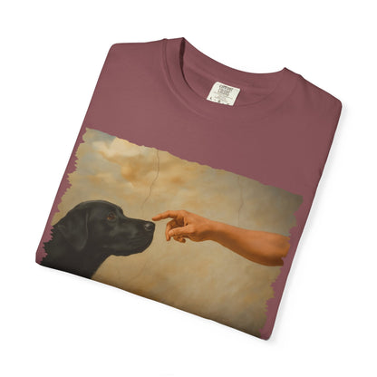 God Creates Black Lab Premium Tee