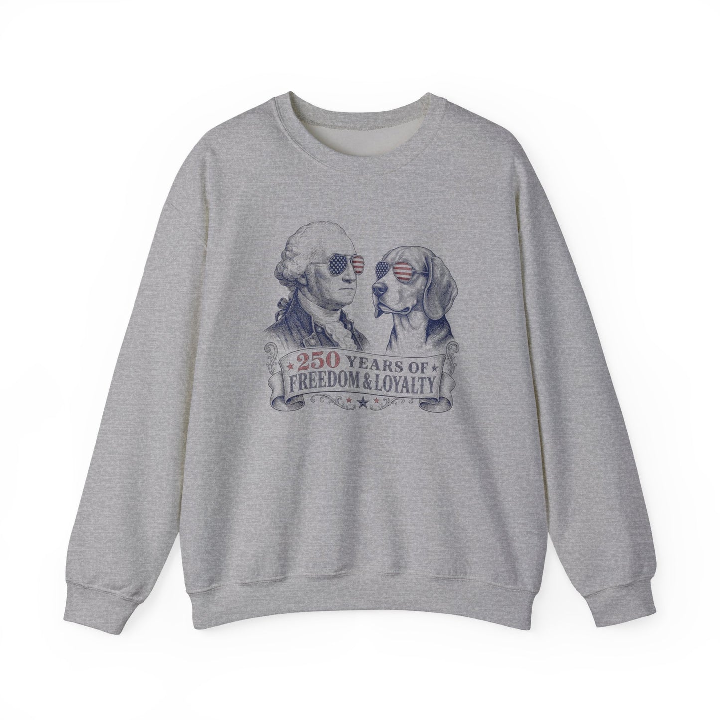 250 Year USA Beagle Crewneck Sweatshirt