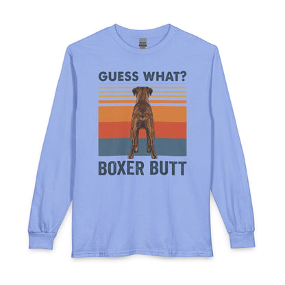 Brindle Boxer Butt Long Sleeve