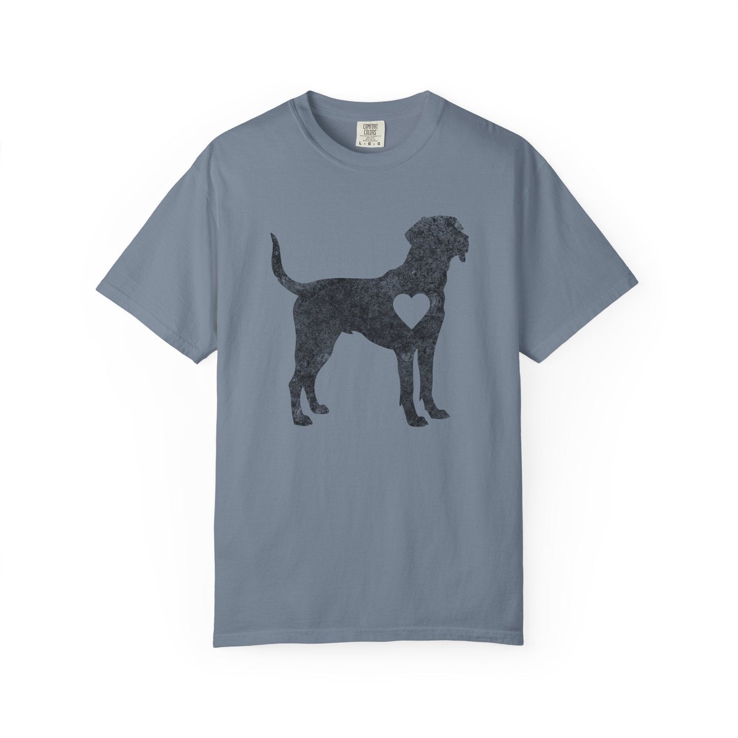Labrador Love - Comfort Colors Shirt Blue Jean
