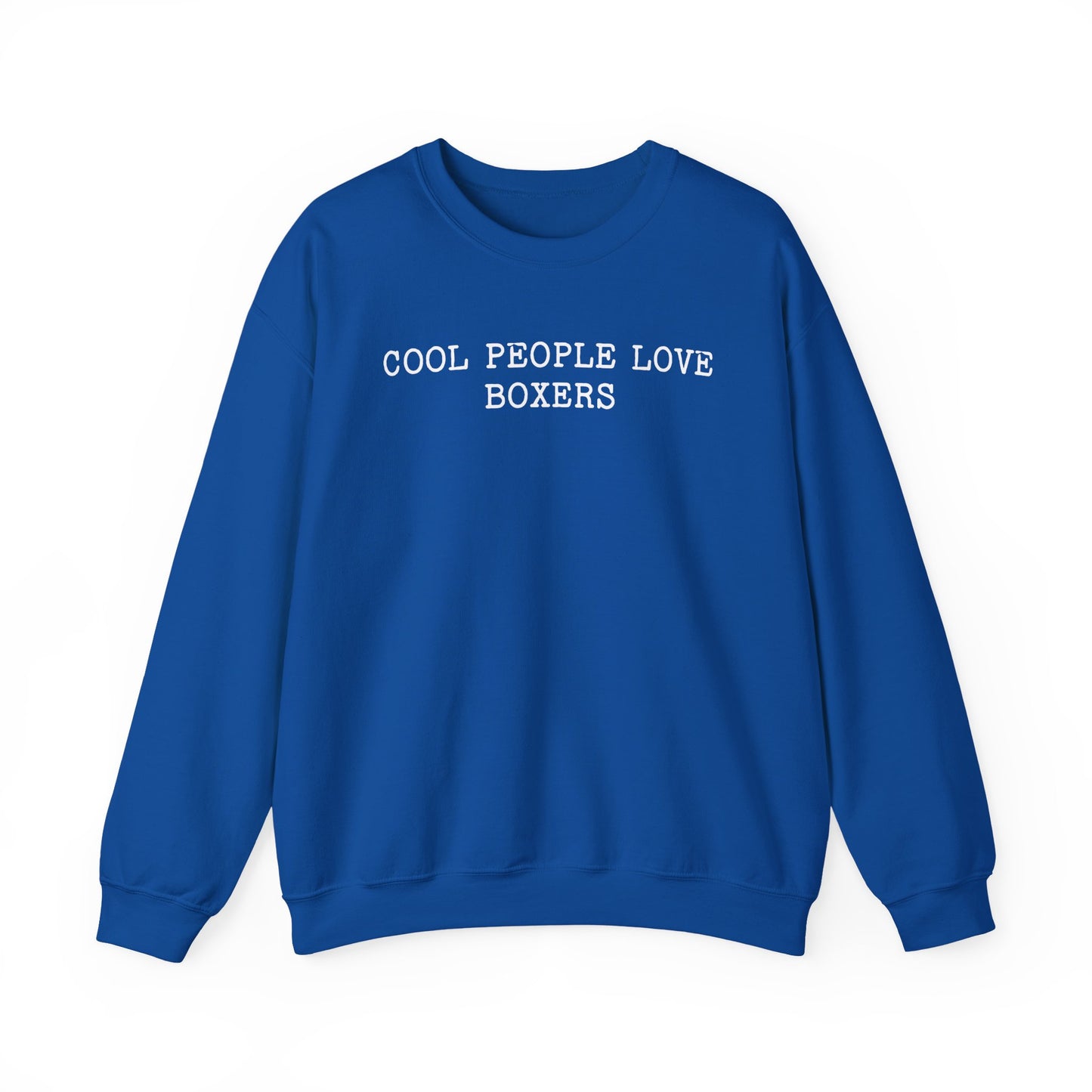 Cool People Love Boxers Crewneck Sweatshirt