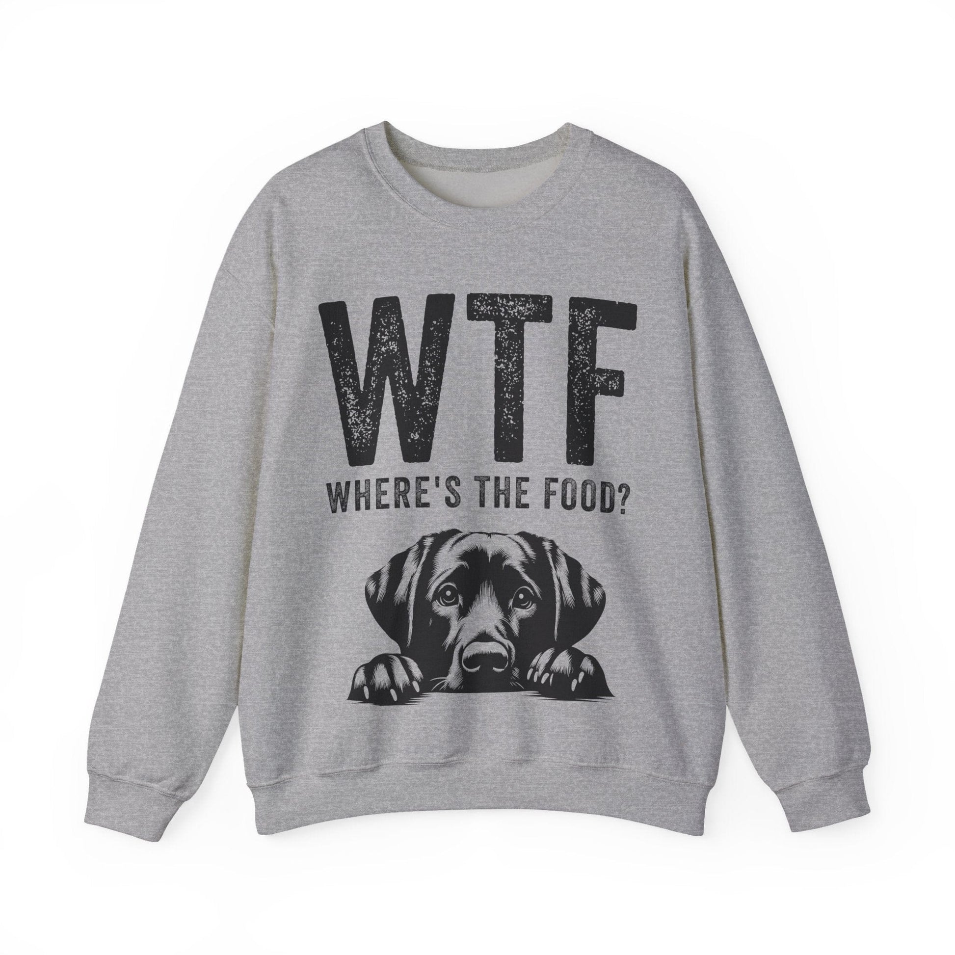 Where's The Food Crewneck Sweatshirt Sport Grey