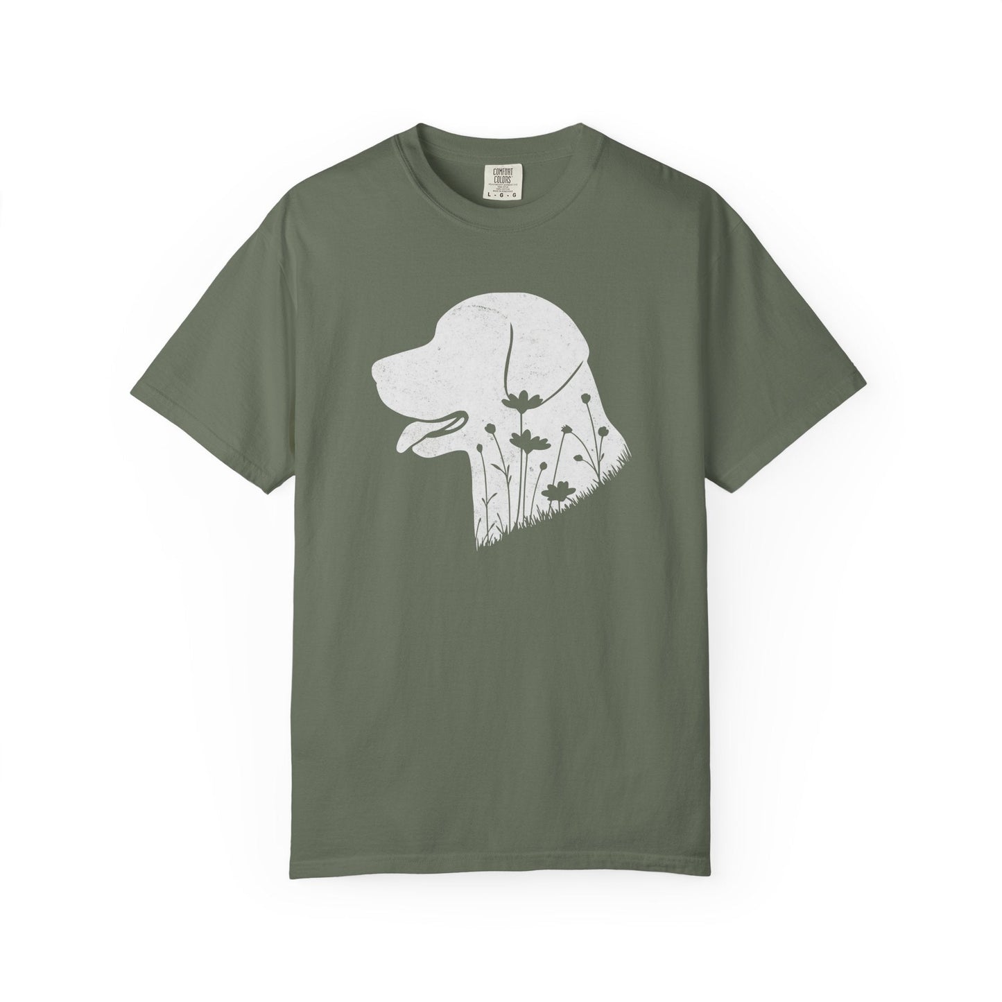 Labrador Flowers Premium Tee