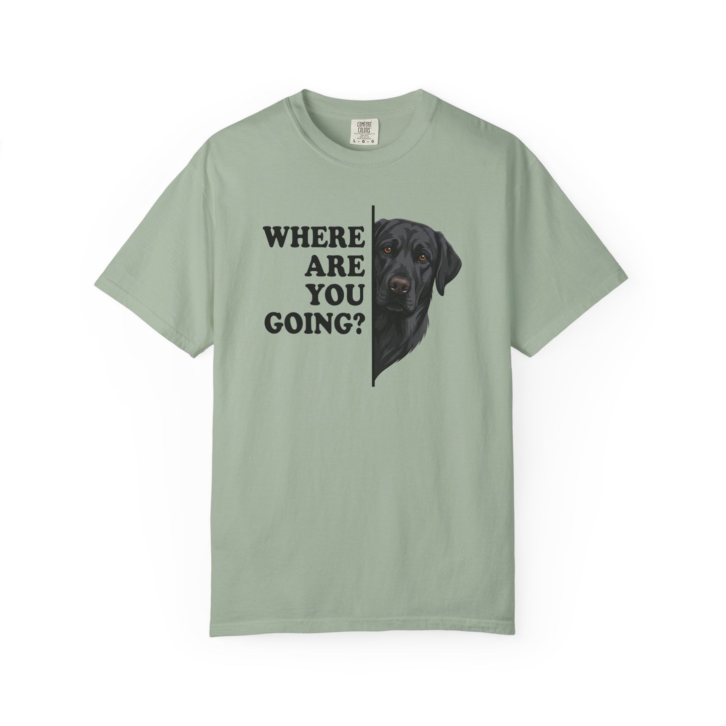 Black labrador Alert Premium Tee