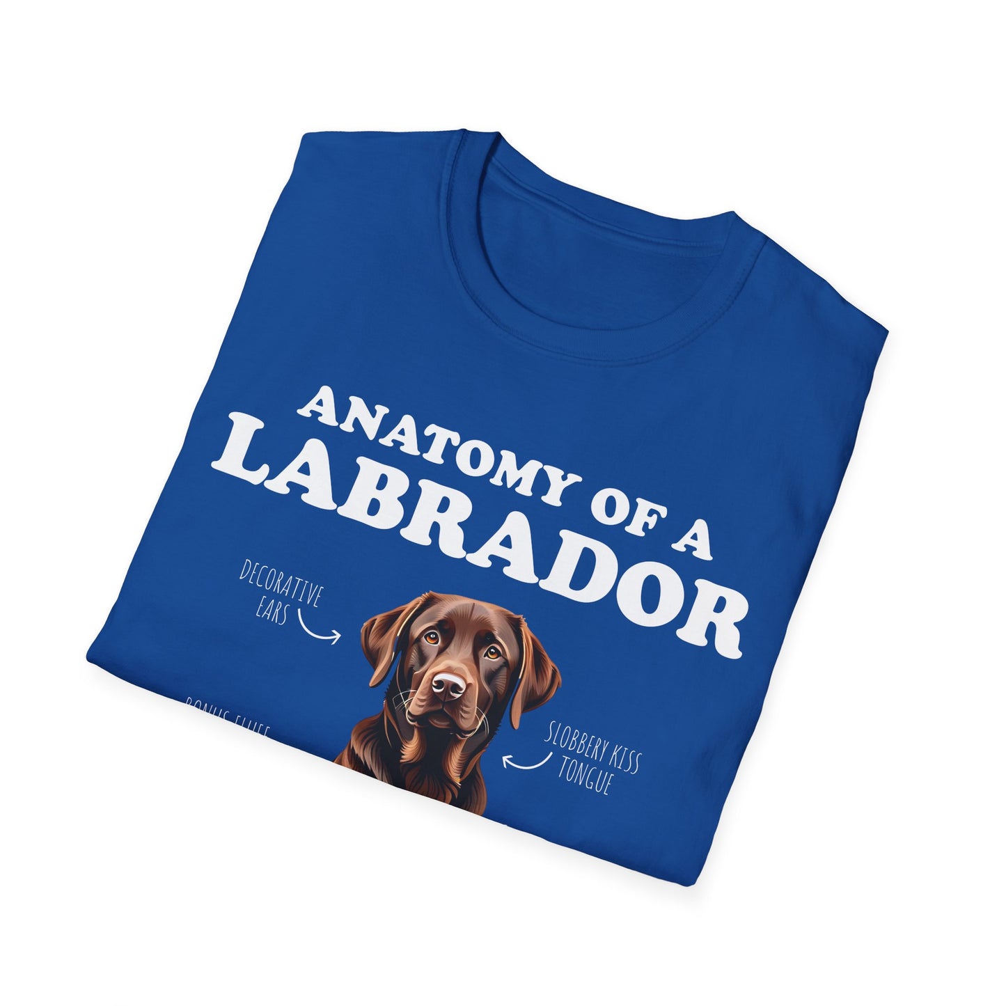 Anatomy Of A Brown Labrador Tee