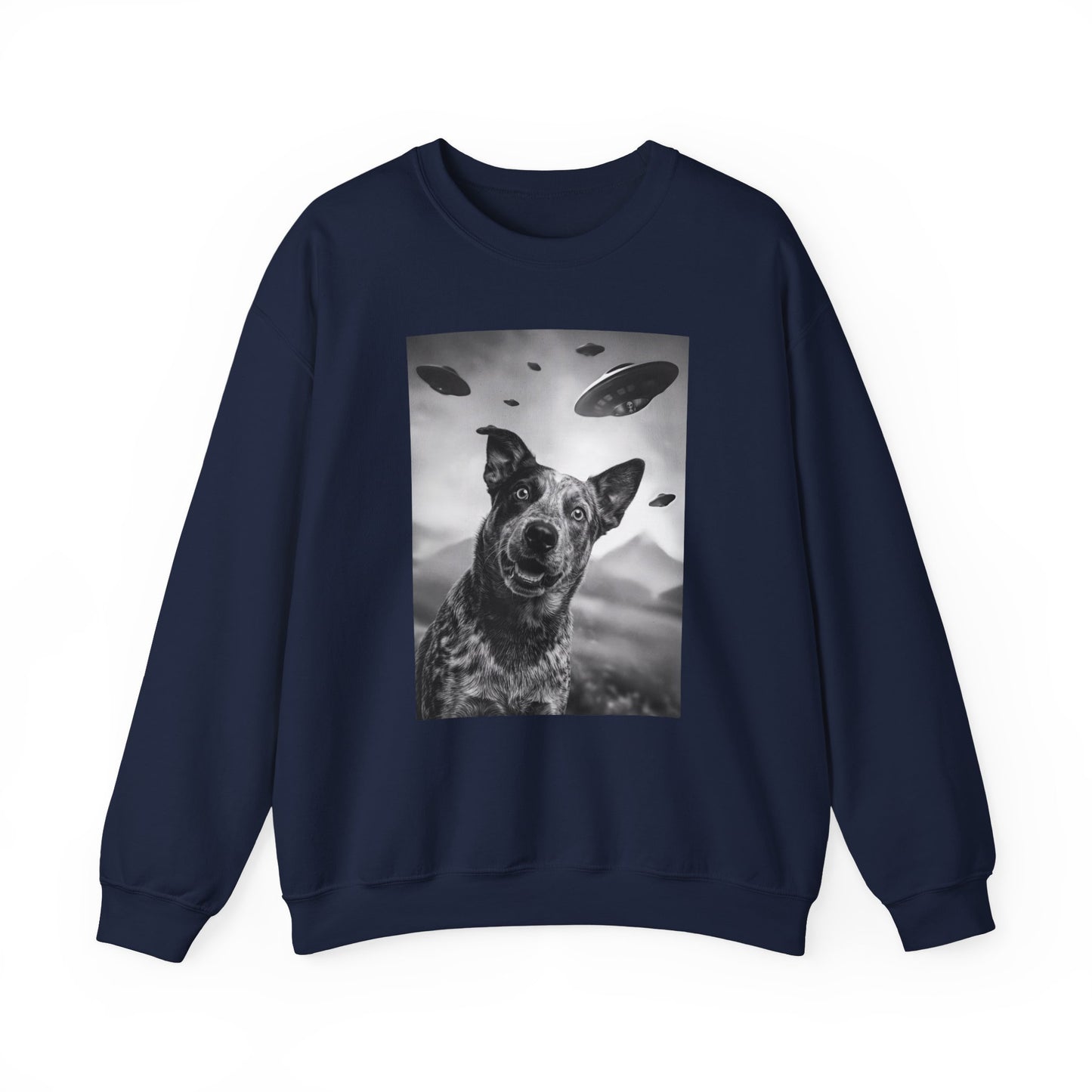 Blue Heeler UFO Crewneck Sweatshirt