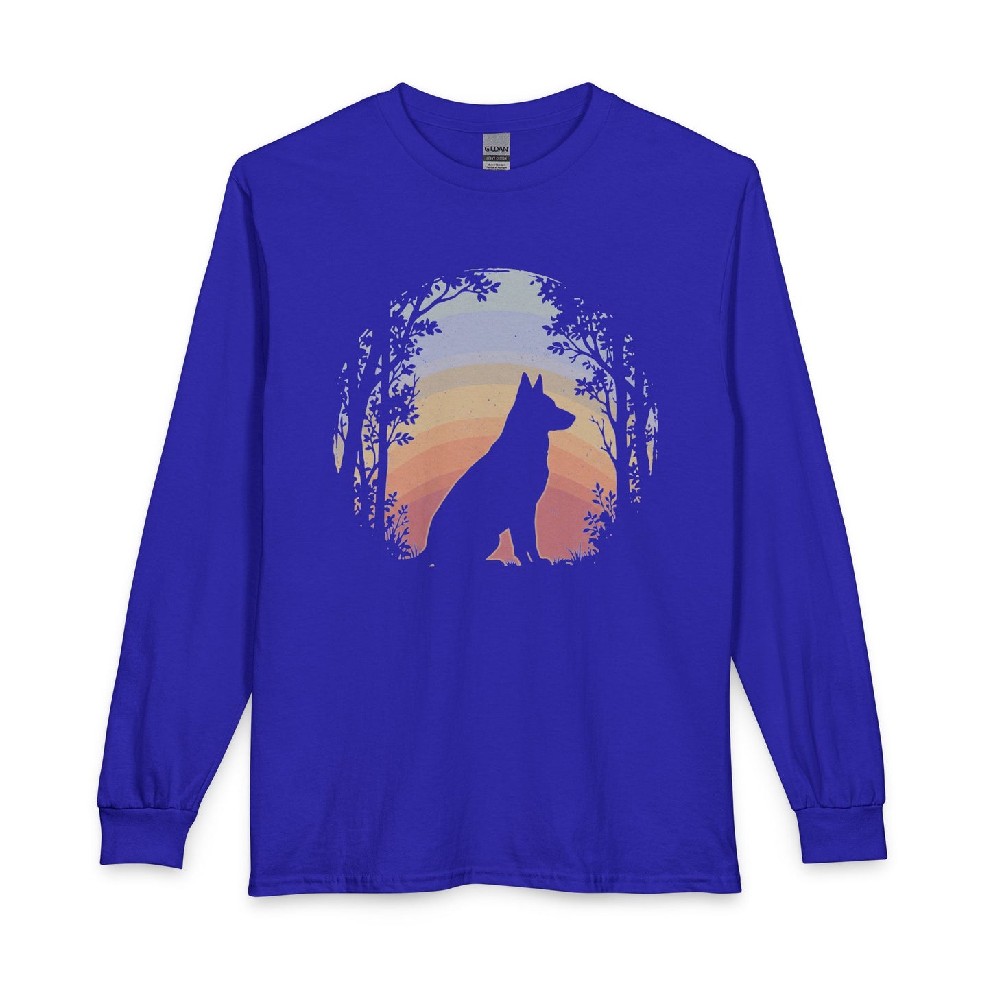 German Shepherd Nature Long Sleeve
